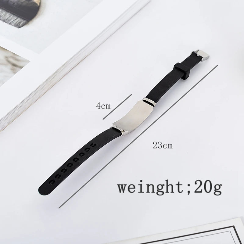 Cross Jesus Scripture Quote Bracelet