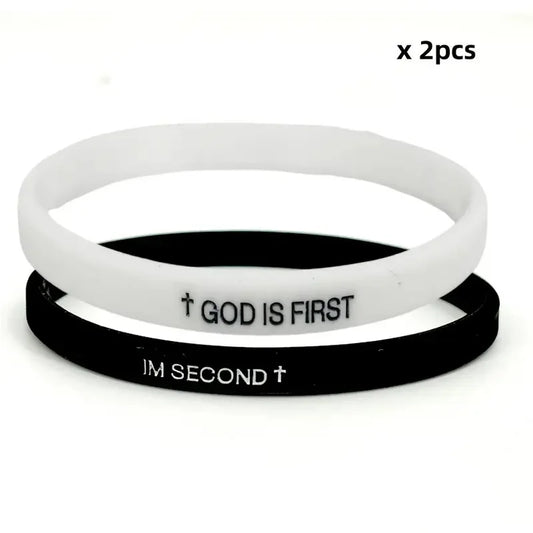 God is first & I am second Bracelet