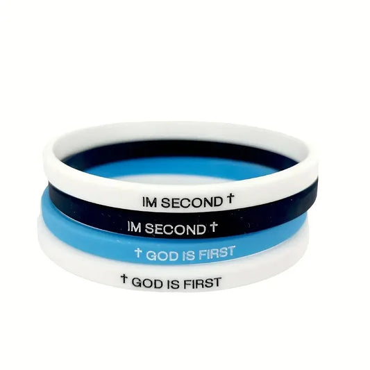 God is first & I am second Bracelet