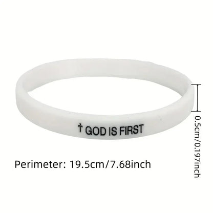 God is first & I am second Bracelet