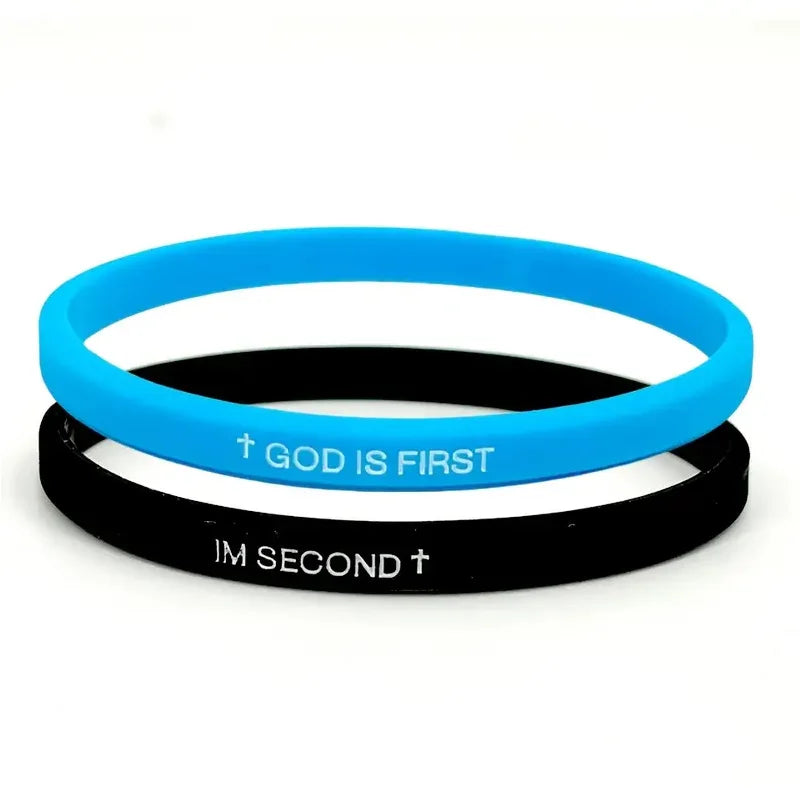 God is first & I am second Bracelet