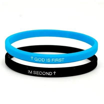 God is first & I am second Bracelet