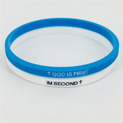 God is first & I am second Bracelet